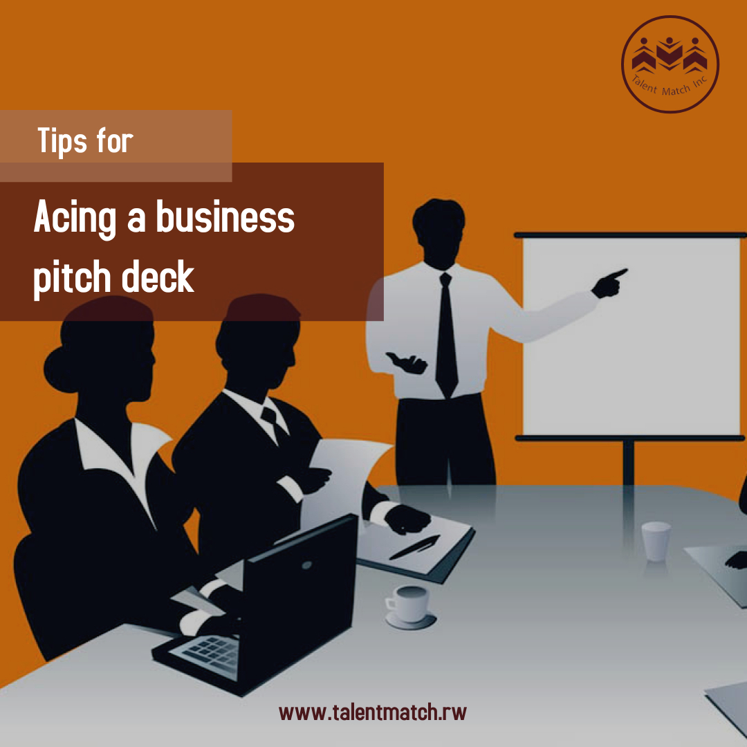 5 tips for acing a business pitch deck